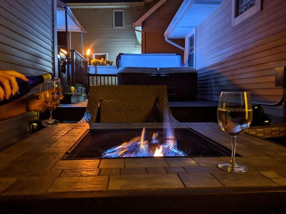 Chain O Lakes Nautical 4Bed 3Bath Waterfront With Bonus Room, Large Deck And Hot Tub Fox Lake Exterior foto
